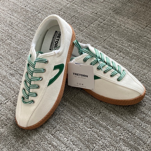 Tretorn Nylite Canvas Green - Picture 7 of 8